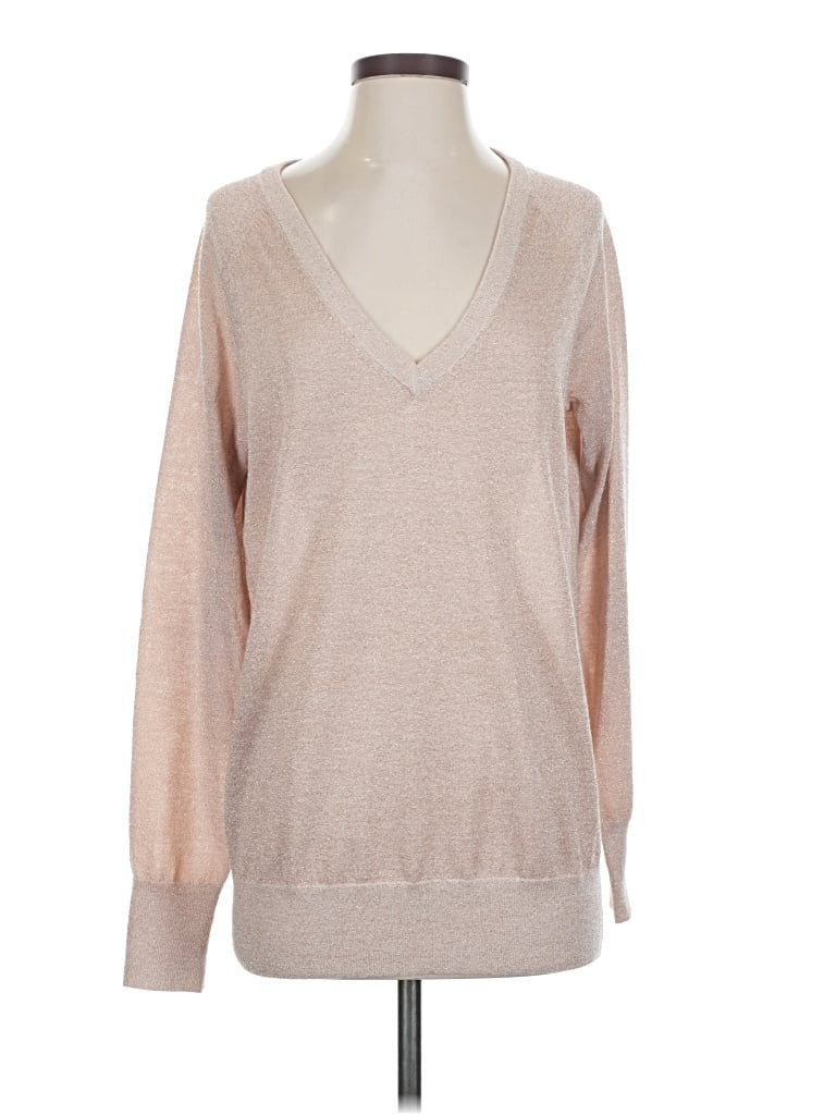 Pre-owned Equipment Pullover Sweater In Brown