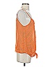 Blue Rain 100% Polyester Orange Sleeveless Blouse Size S - photo 4