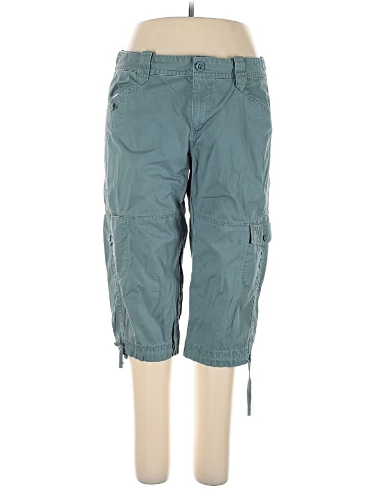 Pre-owned Eddie Bauer Cargo Pants In Blue