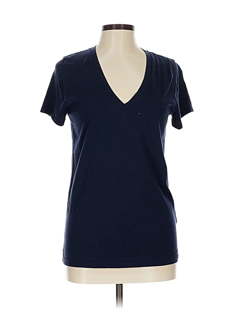 J.CREW FACTORY STORE Pre-owned Short Sleeve T-shirt In Blue