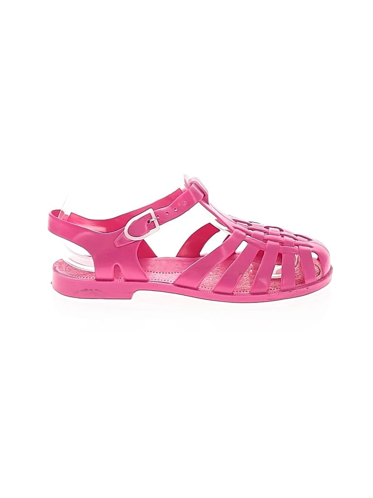 Pre-owned Assorted Brands Sandals In Pink