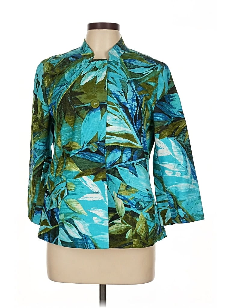 Pre-owned Chico's Jacket In Green