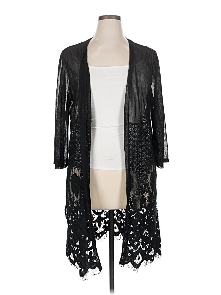 Pre-owned Forgotten Grace Kimono In Black