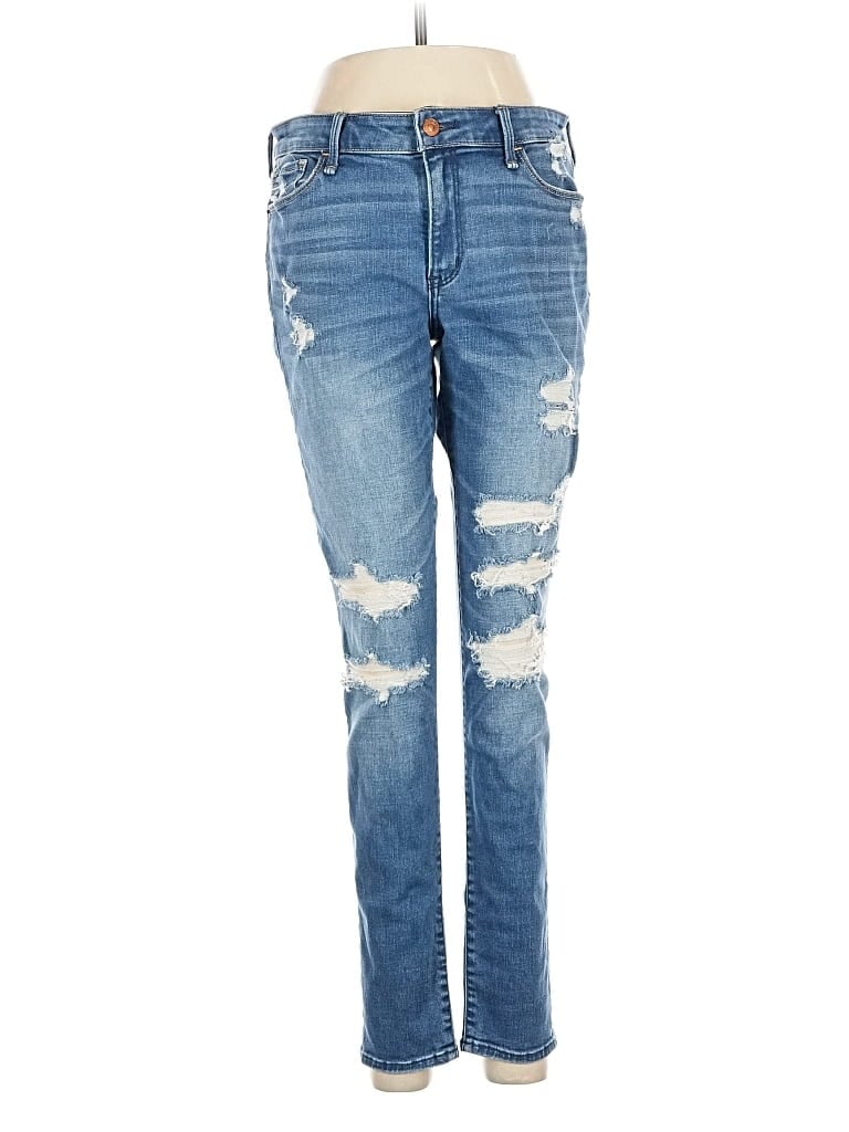 Pre-owned Abercrombie & Fitch Jeans In Blue