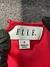 Elle 100% Polyester Solid Pink Casual Dress Size 4 - photo 7