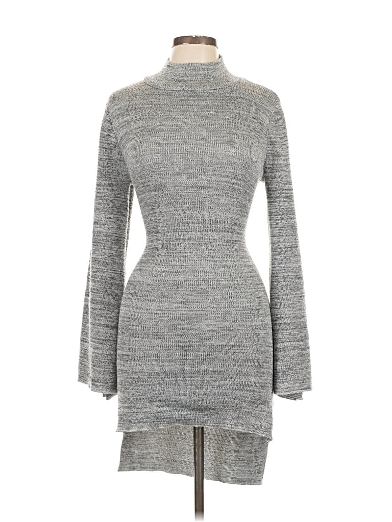 Pre-owned L'atiste By Amy Casual Dress In Gray