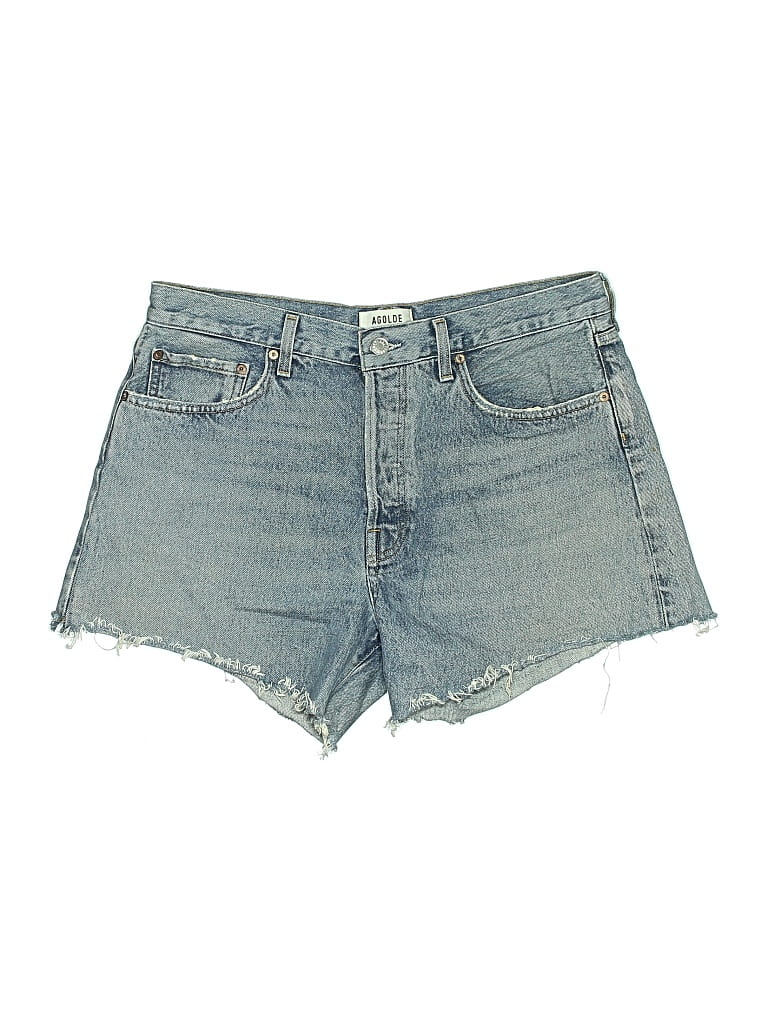 Pre-owned Agolde Denim Shorts In Blue
