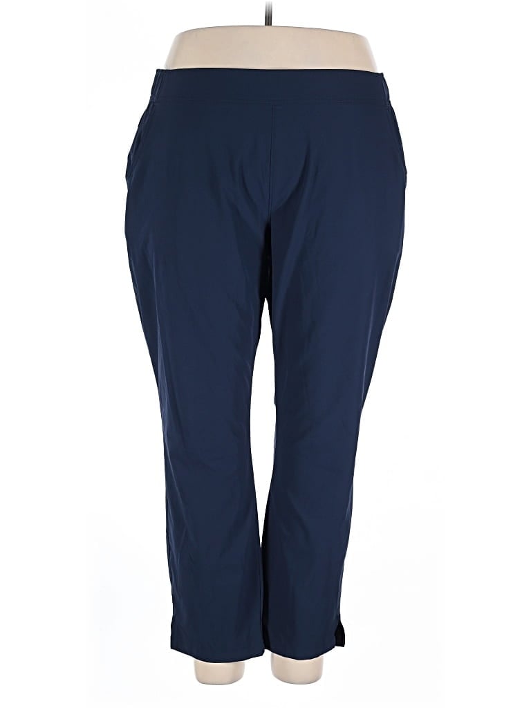 Pre-owned Eddie Bauer Active Pants In Blue