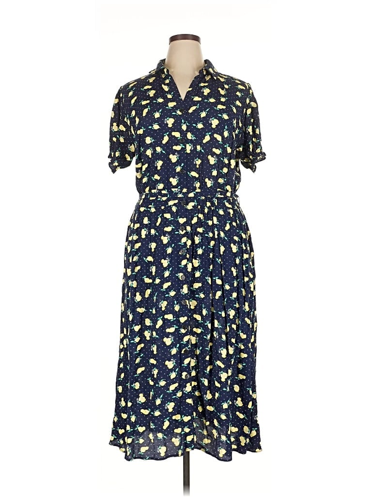 Pre-owned Talbots Casual Dress In Blue