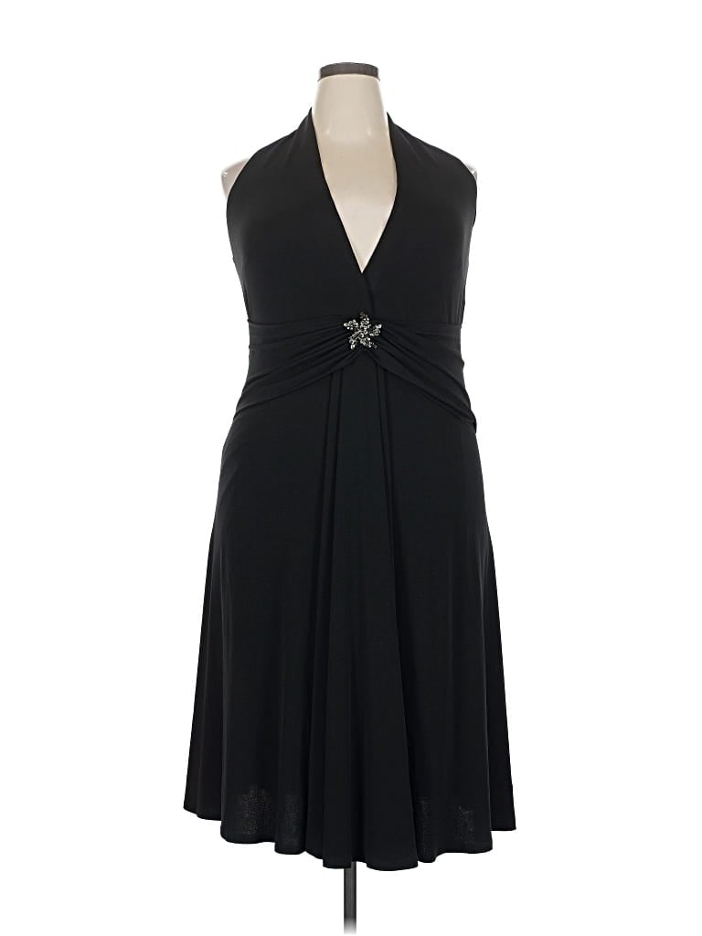 Lane Bryant Cocktail Dress In Black