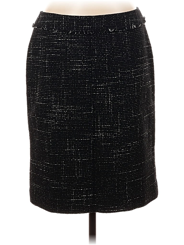 Pre-owned Ann Taylor Formal Skirt In Black