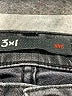 3x1 Chevron-herringbone Gray Black Jeans Size 26 waist - photo 6