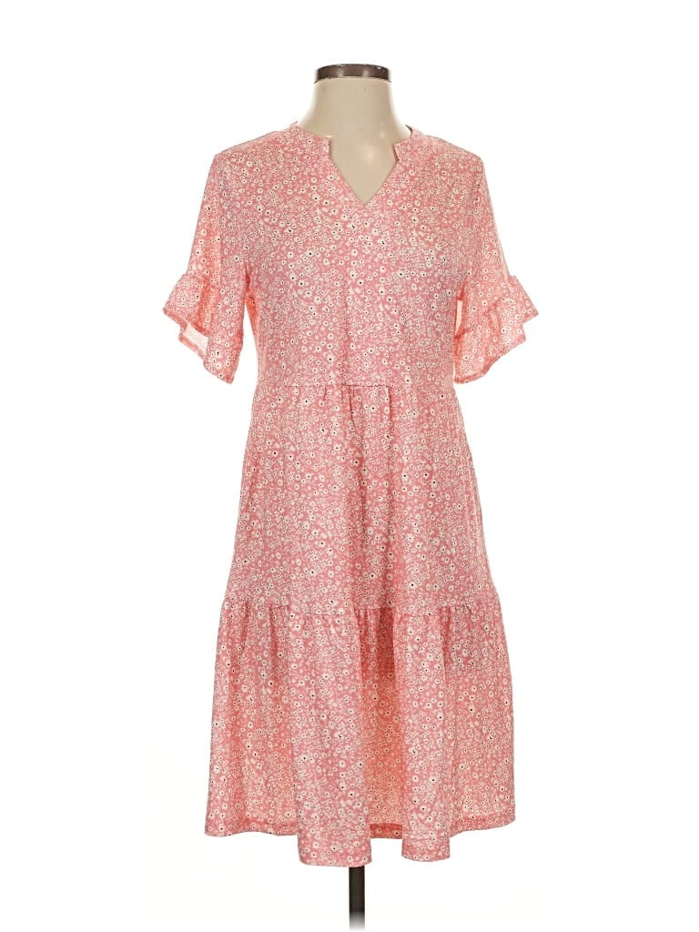 Anrabess Casual Dress In Pink
