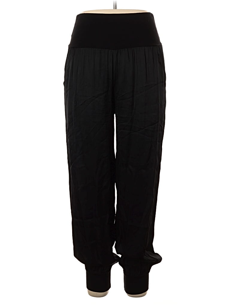 Pre-owned Gigi Moda Casual Pants In Black