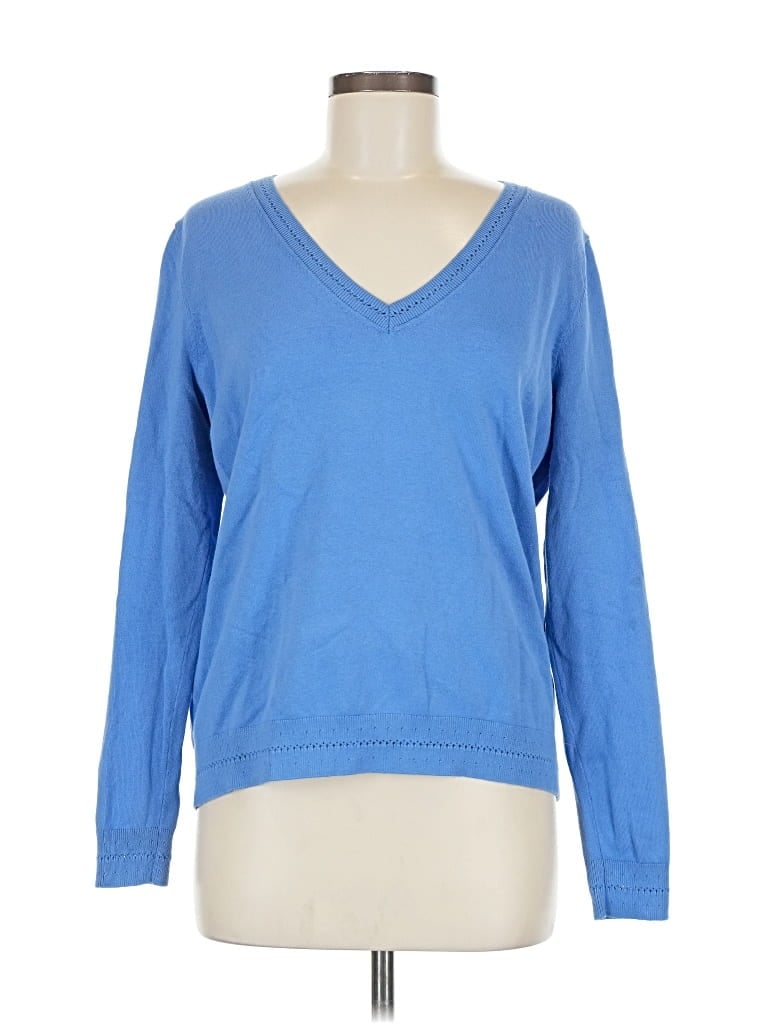 Pre-owned Boden Pullover Sweater In Blue