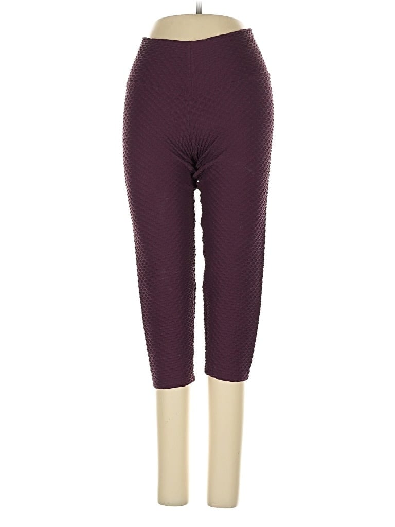 Pre-owned Booty By Brabants Active Pants In Burgundy