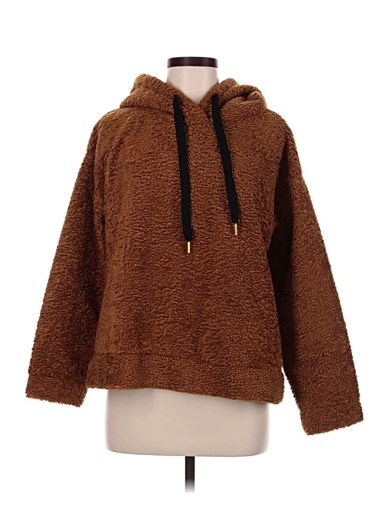 Pre-owned Joa Fleece Jacket In Brown