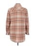 Ann Taylor LOFT 100% Cotton Plaid Brown Coat Size S - photo 2
