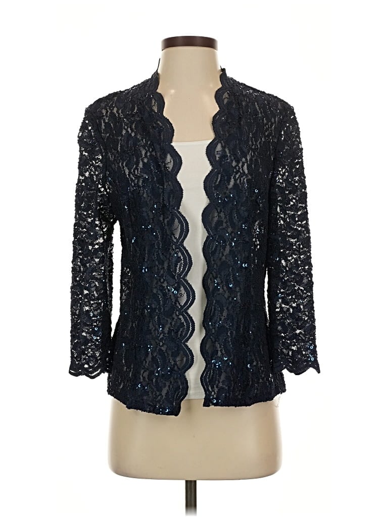 Pre-owned Alex Evenings Kimono In Black