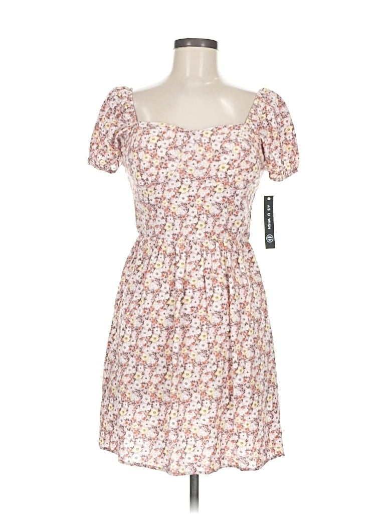 AS U WISH Pre-owned Casual Dress In Pink