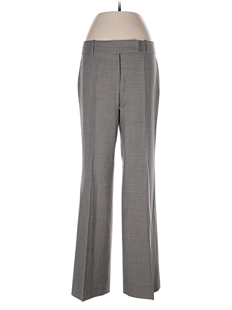 Pre-owned Ann Taylor Wool Pants In Gray