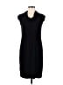Max and Cleo Solid Black Casual Dress Size 6 - photo 1