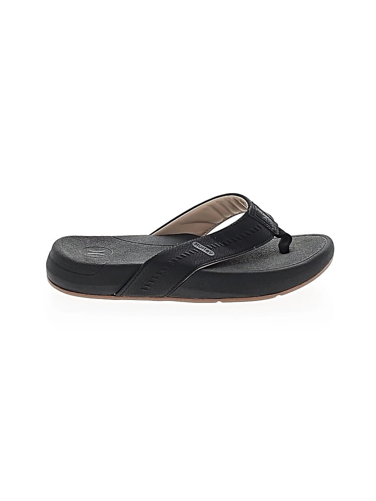 Pre-owned Hurley Sandals In Black