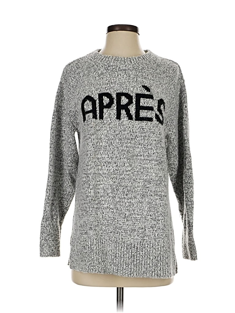 Pre-owned Lou & Grey For Loft Pullover Sweater In Gray