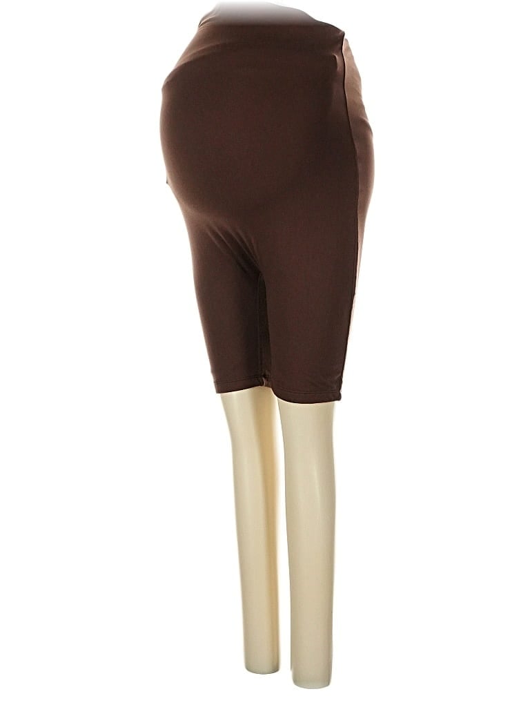 Pre-owned Bumpsuit Leggings In Brown