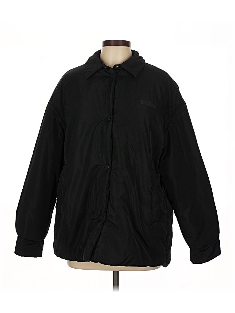 Pre-owned Bandier Raincoat In Black