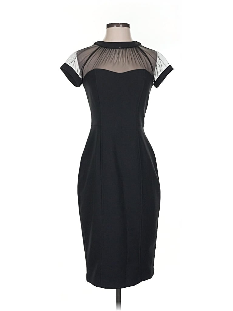 Pre-owned Maggy L Cocktail Dress In Black