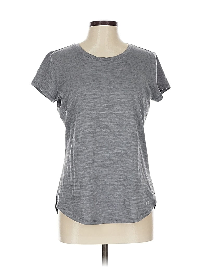 Pre-owned Under Armour Active T-shirt In Gray
