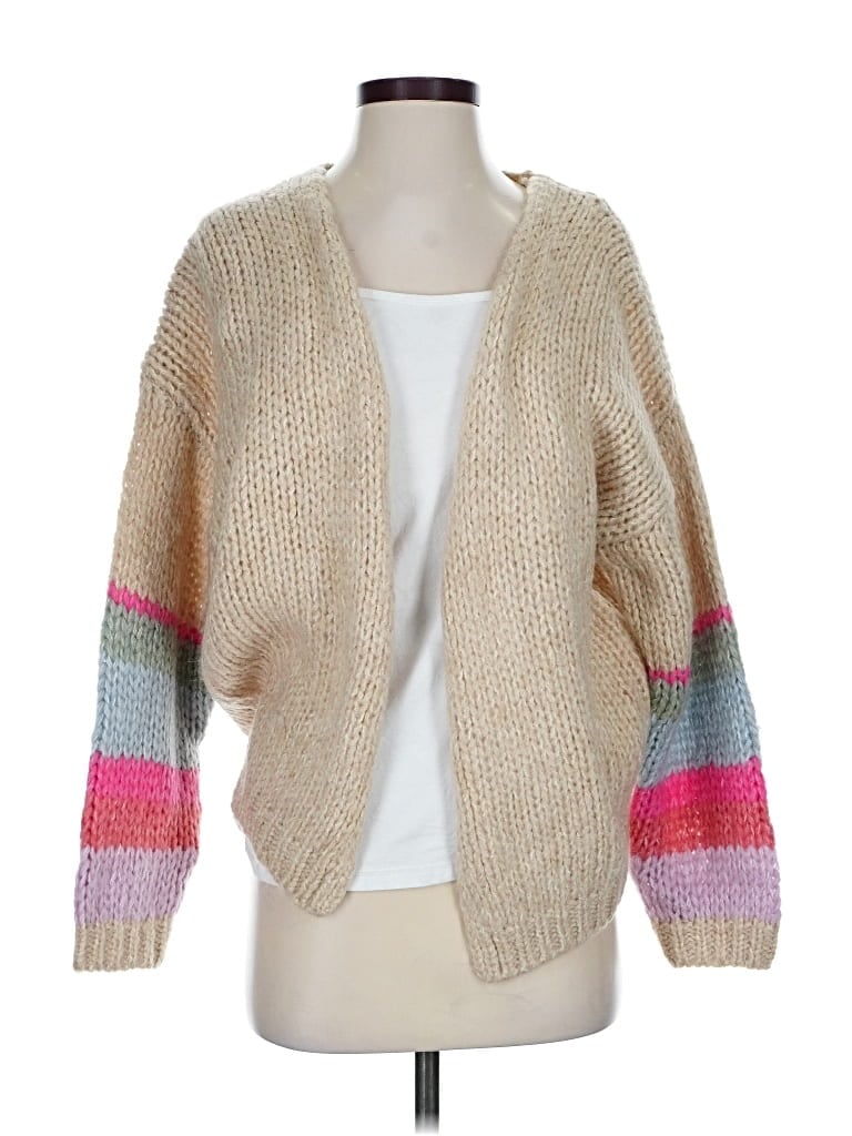 Pre-owned Saltwater Luxe Cardigan Sweater In Brown