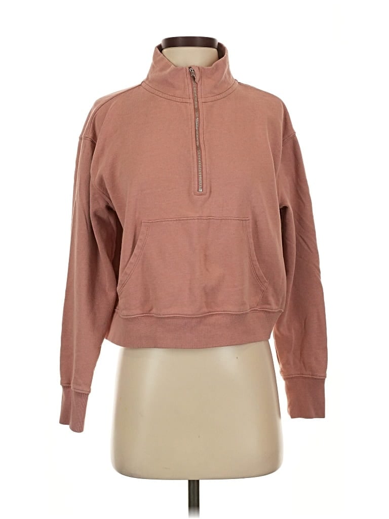 Pre-owned Aerie Sweatshirt In Brown