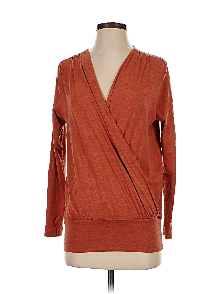Pre-owned Garnet Hill Kimono In Orange