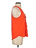 Rory Beca 100% Polyester Orange Sleeveless Blouse Size S - photo 4