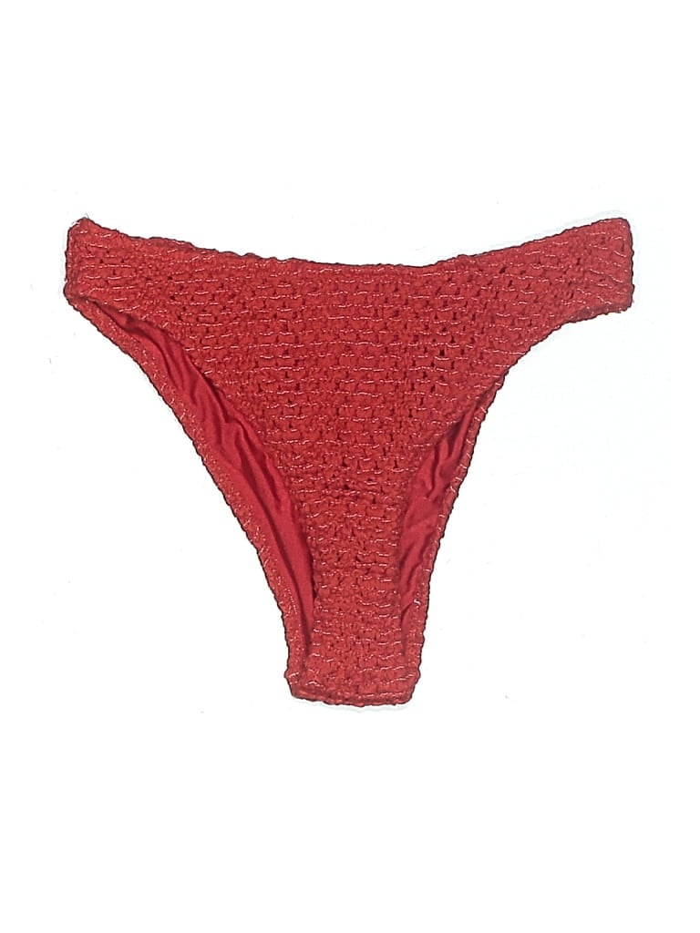 Pre-owned Berlook Swimsuit Bottoms In Red