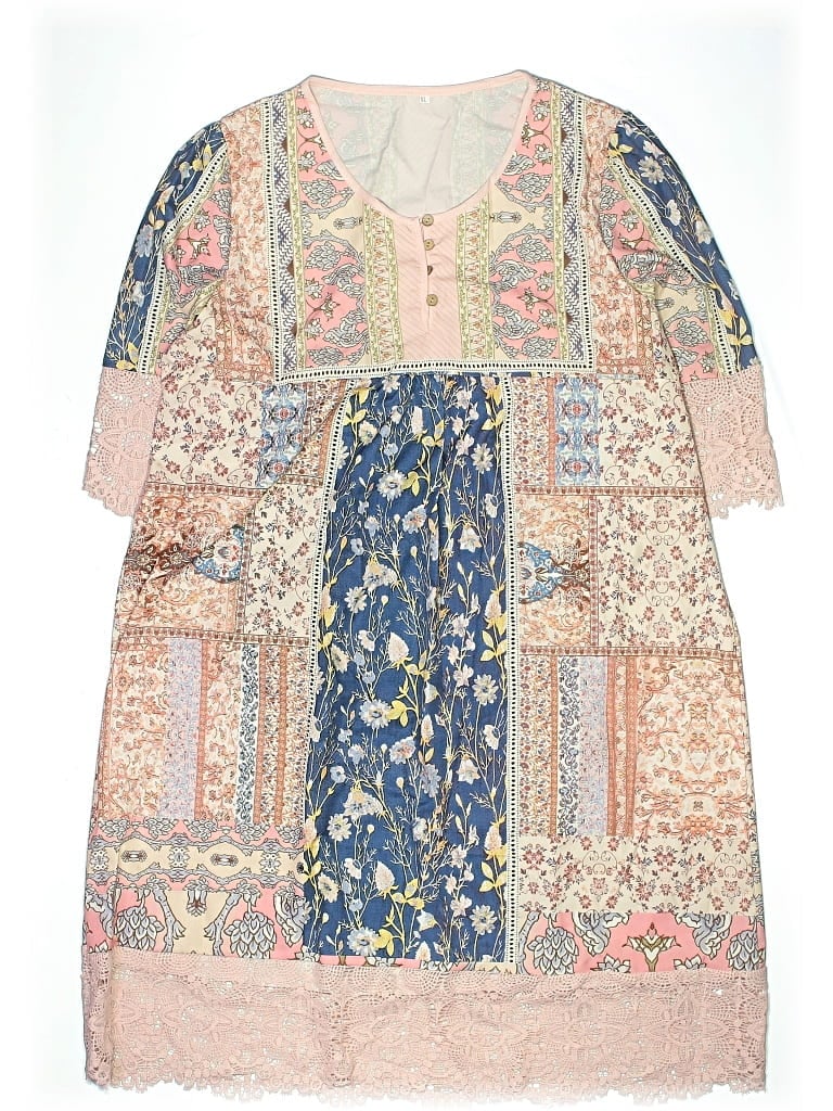 Pre-owned Unbranded Swimsuit Cover Up In Blue