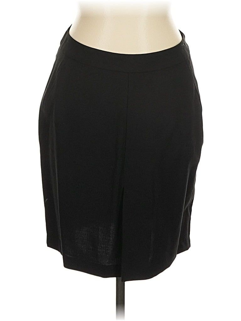 Pre-owned Body By Victoria Formal Skirt In Black