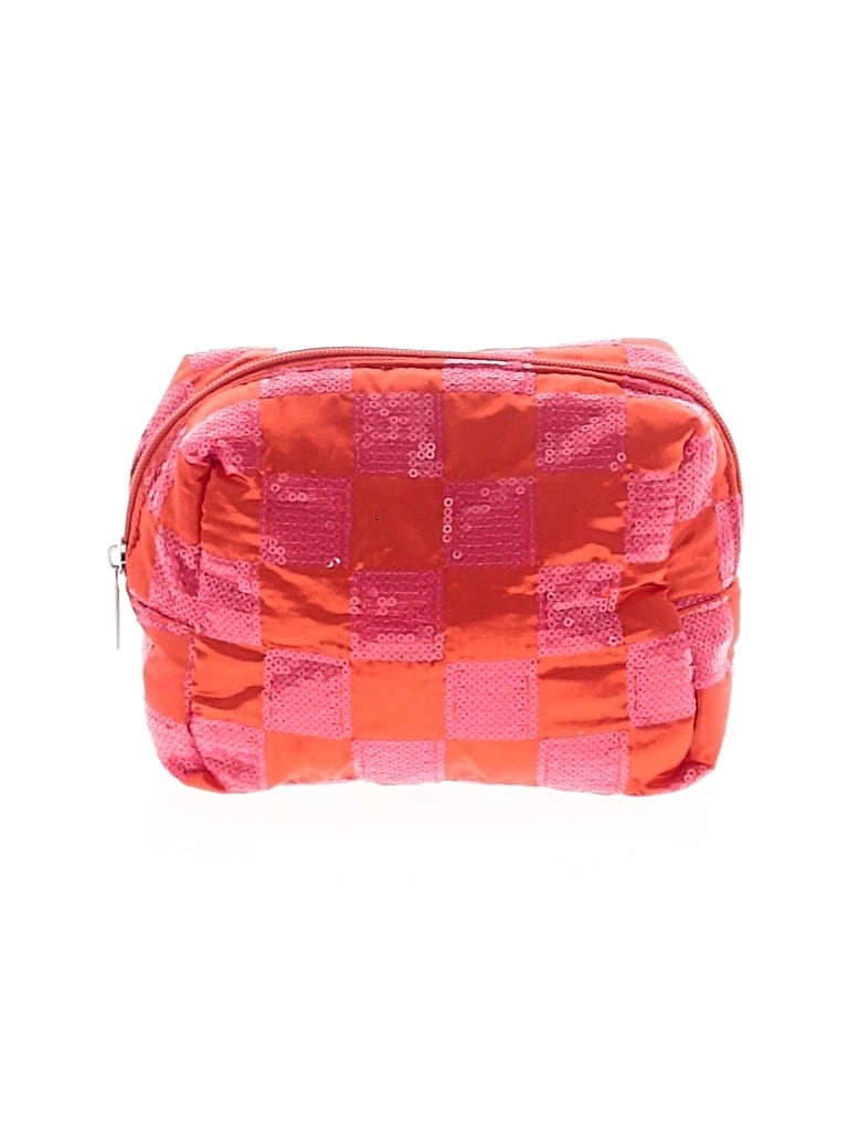 Pre-owned Unbranded Makeup Bag In Red