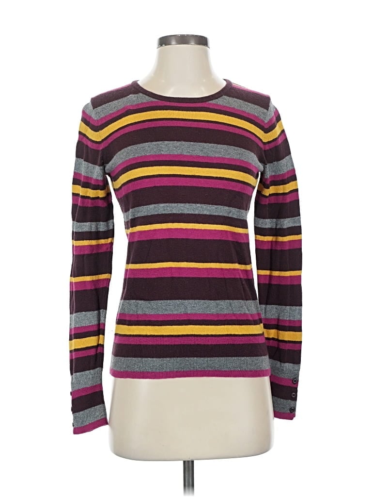 Pre-owned G.h. Bass & Co. Pullover Sweater In Purple