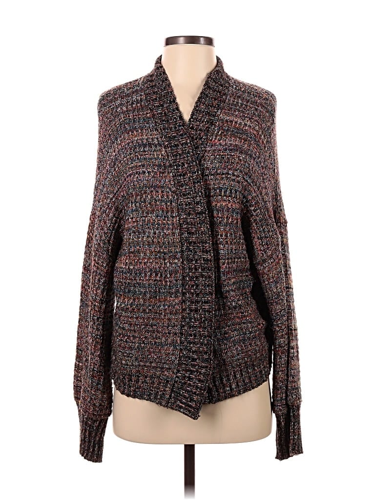 Pre-owned Express Cardigan Sweater In Brown