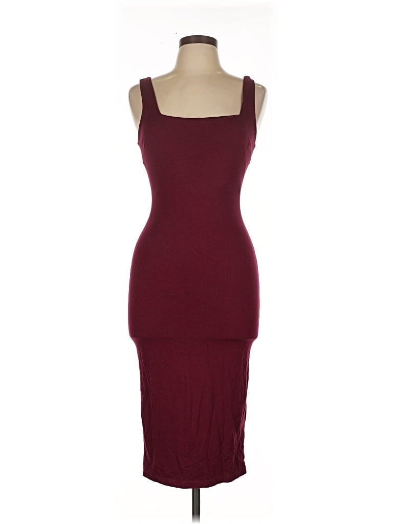 Pre-owned Windsor Cocktail Dress In Burgundy