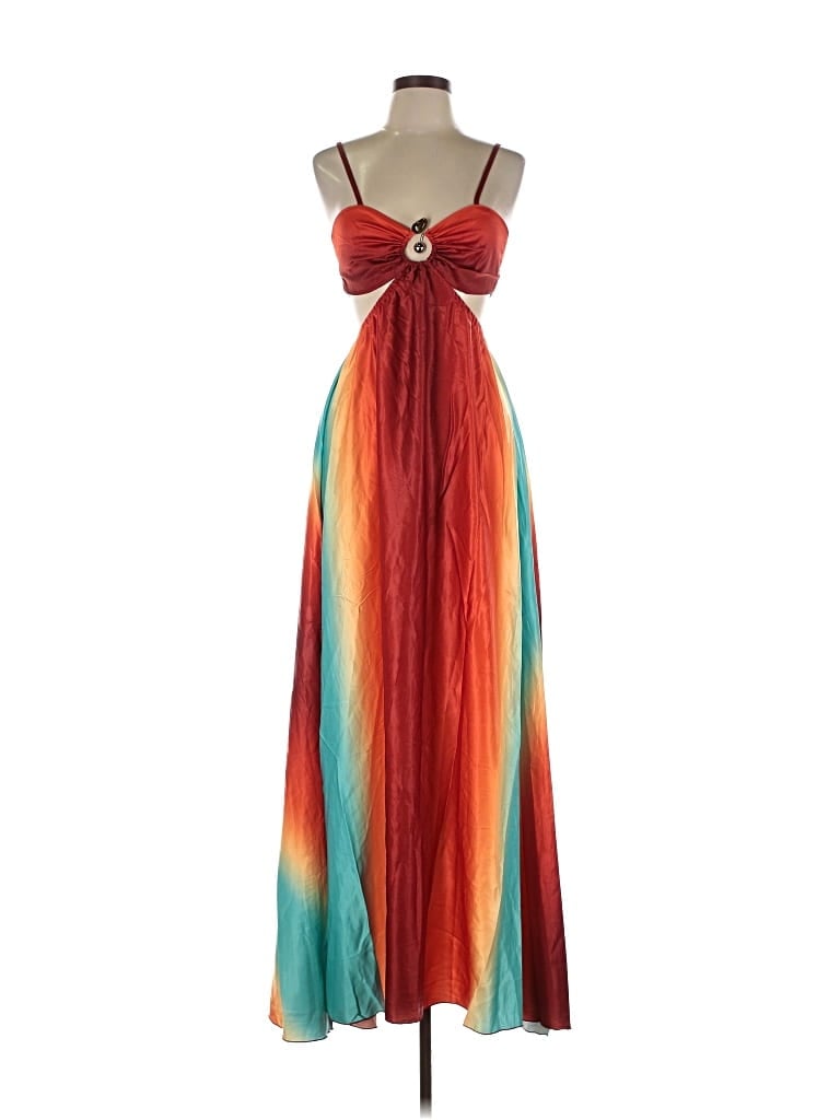 Pre-owned Unbranded Casual Dress In Red