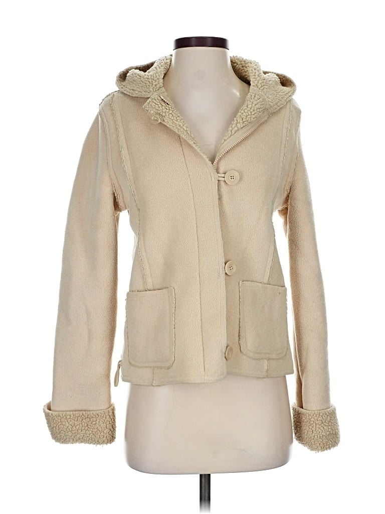 OLD NAVY Pre-owned Coat In White