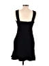 Aqua Solid Black Cocktail Dress Size M - photo 2