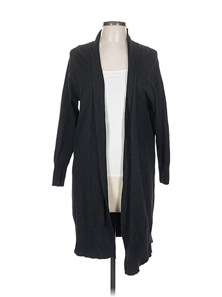 A NEW DAY Pre-owned Cardigan Sweater In Black