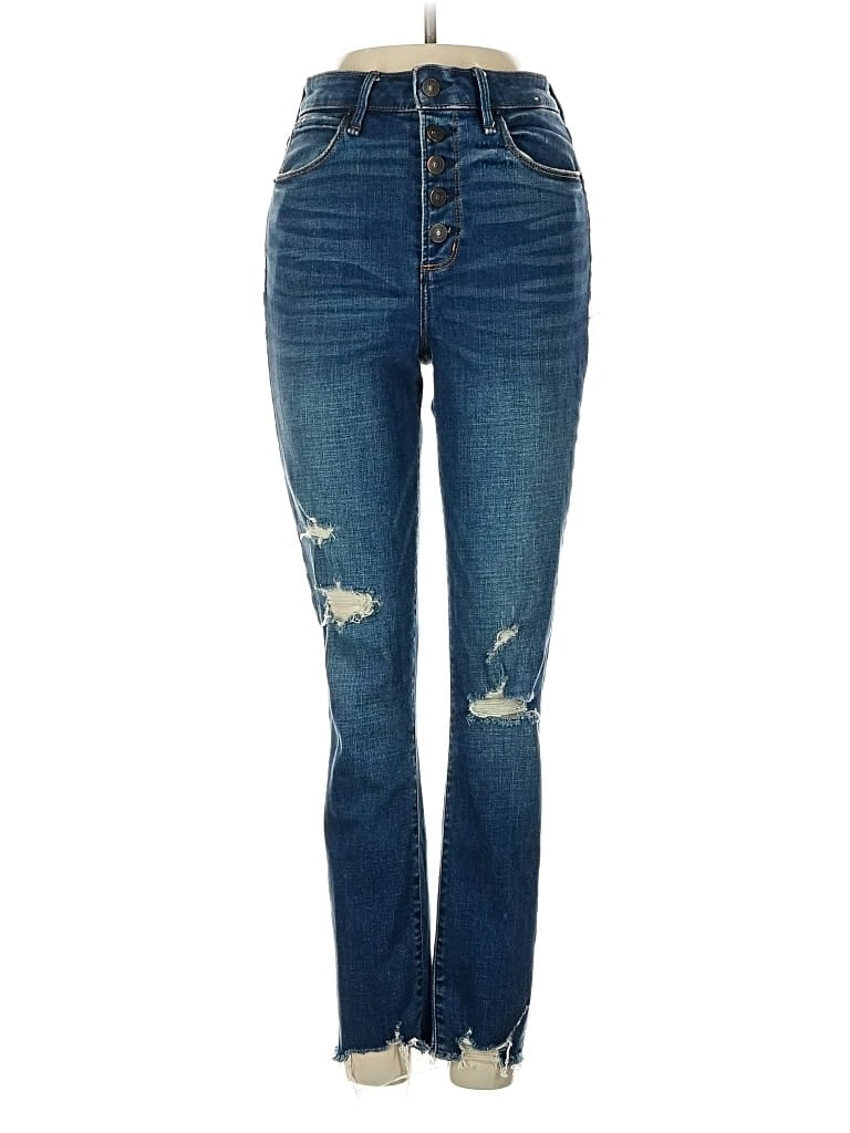 Pre-owned Abercrombie & Fitch Jeans In Blue