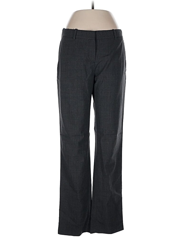 Pre-owned Theory Wool Pants In Gray