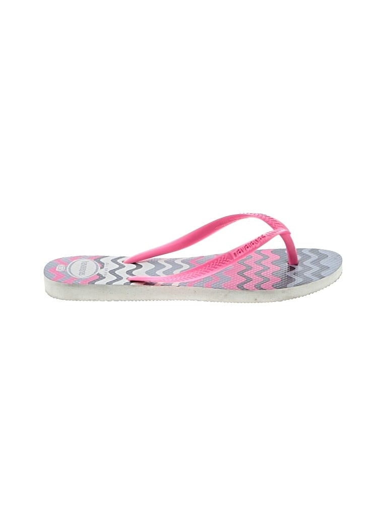 Pre-owned Havaianas Flip Flops In Pink